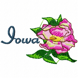 Flowers And Tree Embroidery Design 8